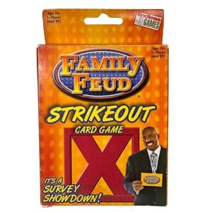 Endless Games Family Feud Strikeout Card Game Steve Harvey Survey Showdown 895